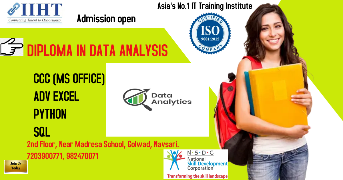 DIPLOMA IN DATA ANALYTICS 